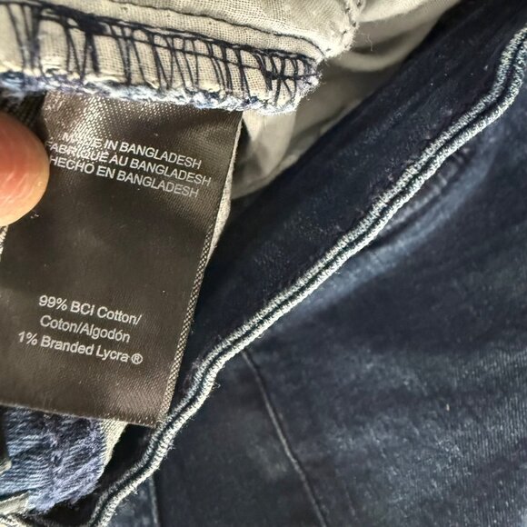 Kenneth Cole New York Slim Fit Blue Jeans 29x30 99% Cotton 1% Lycra - Picture 5 of 11